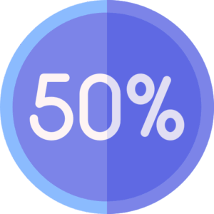 E-commerce - Sinal 50%