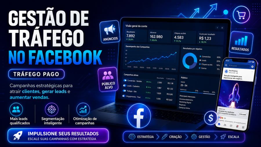 Gestão de Tráfego no Facebook
