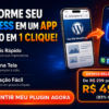Plugin PWA WordPress: Transforme seu Site em App - 1 Site (1 Ano)