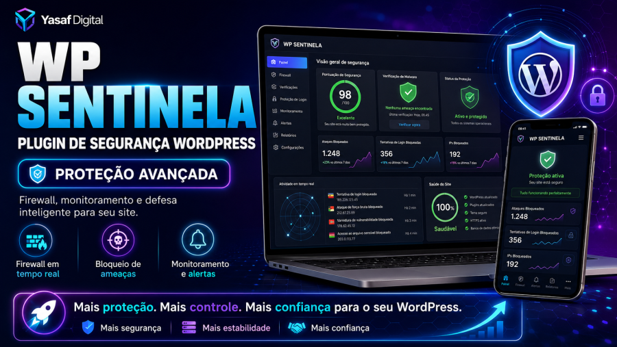 WP Sentinela Plugin de Segurança WordPress