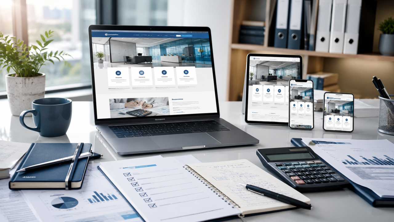 criação de sites para contadores