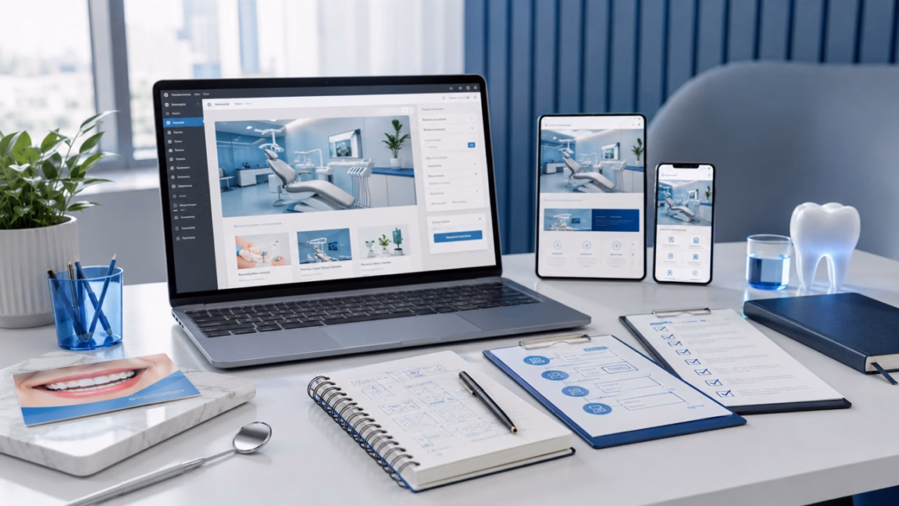 criação de sites para dentistas