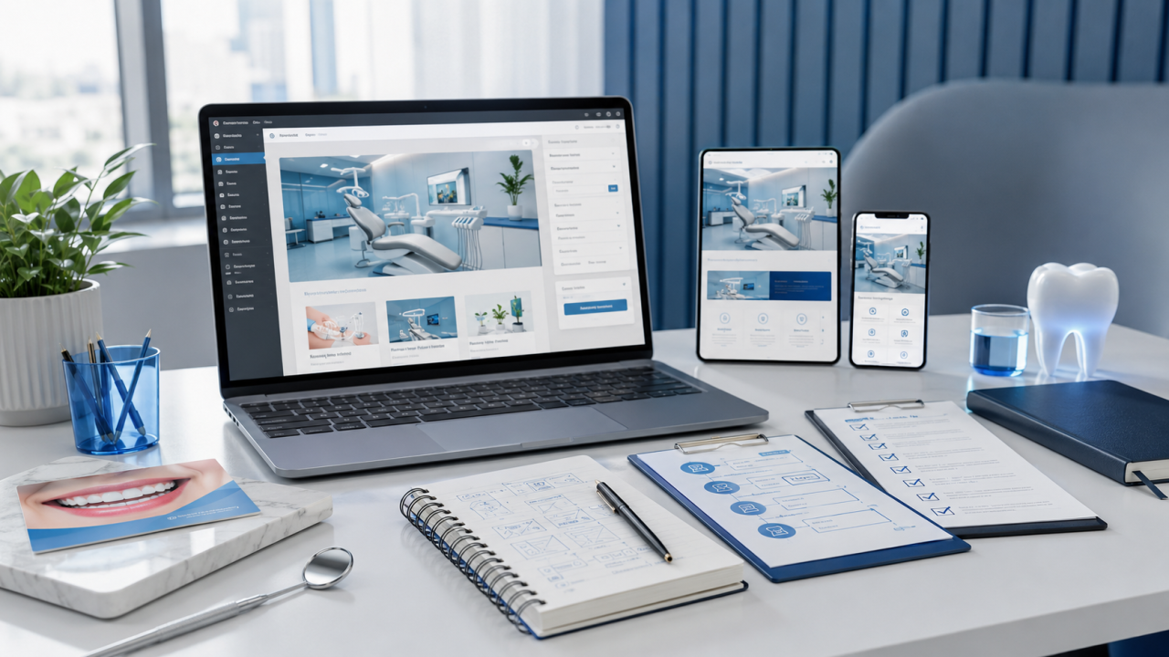 criação de sites para dentistas