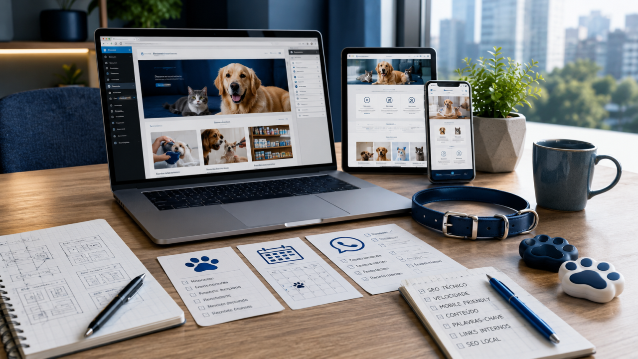 criação de sites para petshops