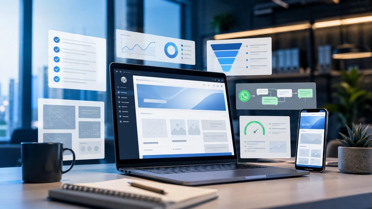 desenvolvimento WordPress em Santo André