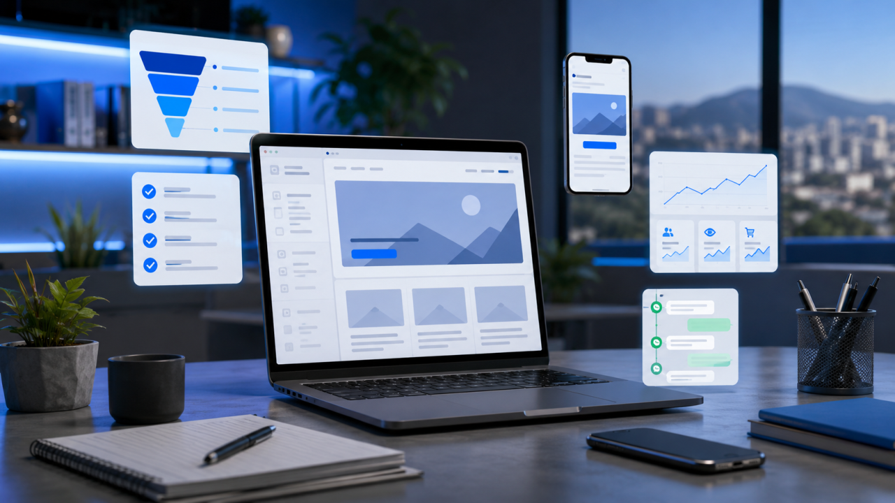 landing page em Betim