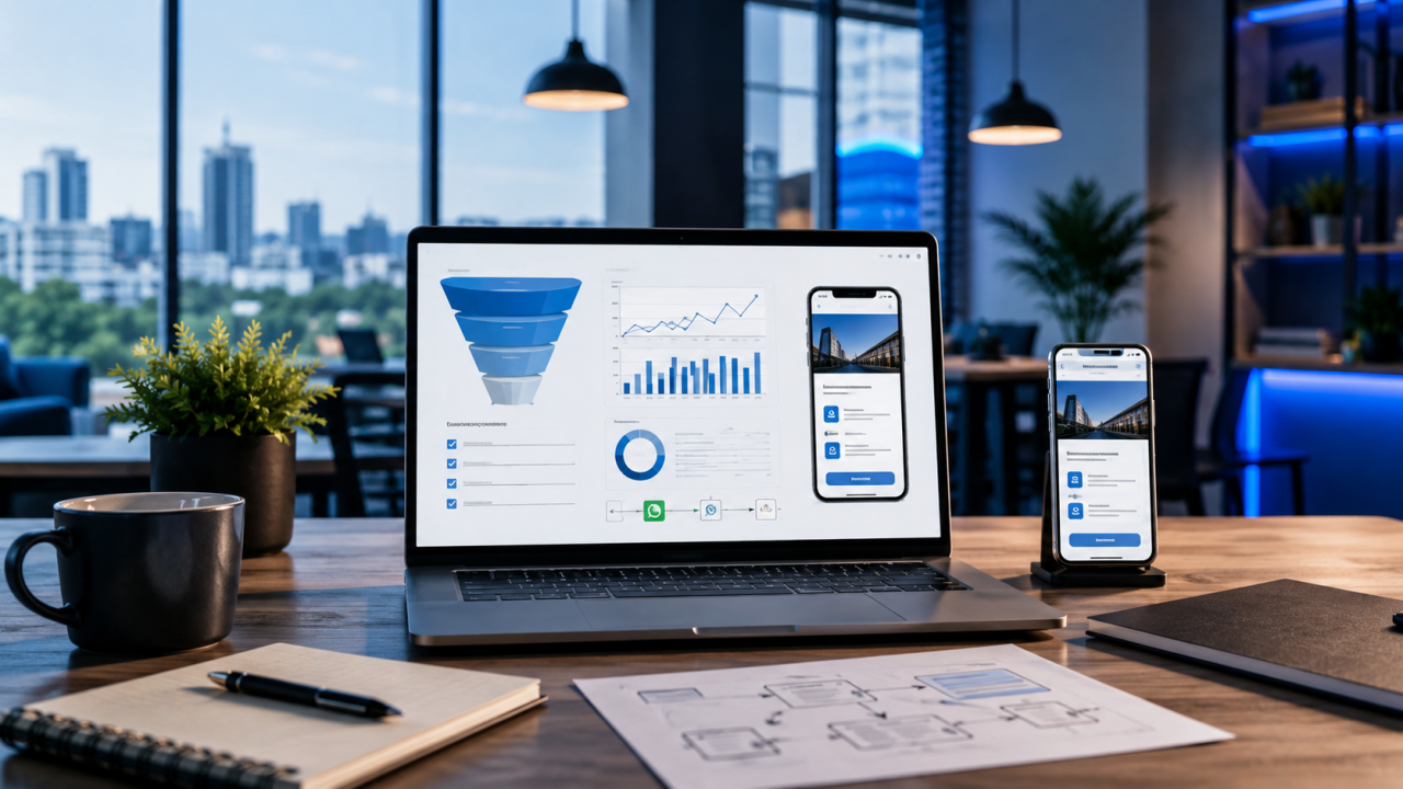 landing page em Campinas