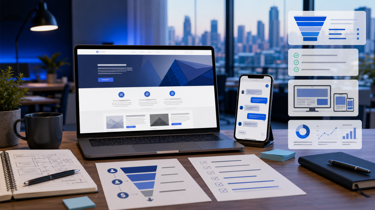 landing page em Ribeirão Preto