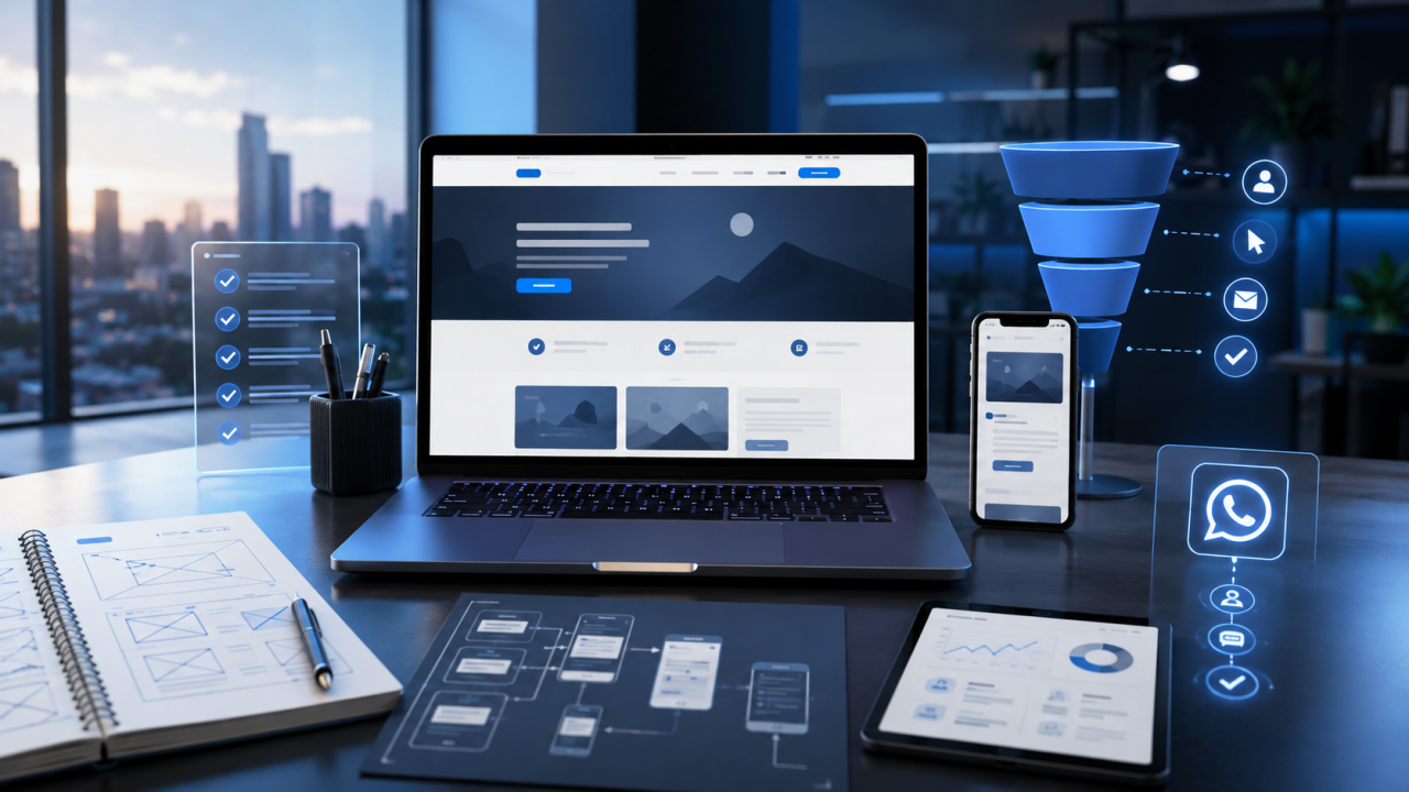 landing page em São Bernardo do Campo