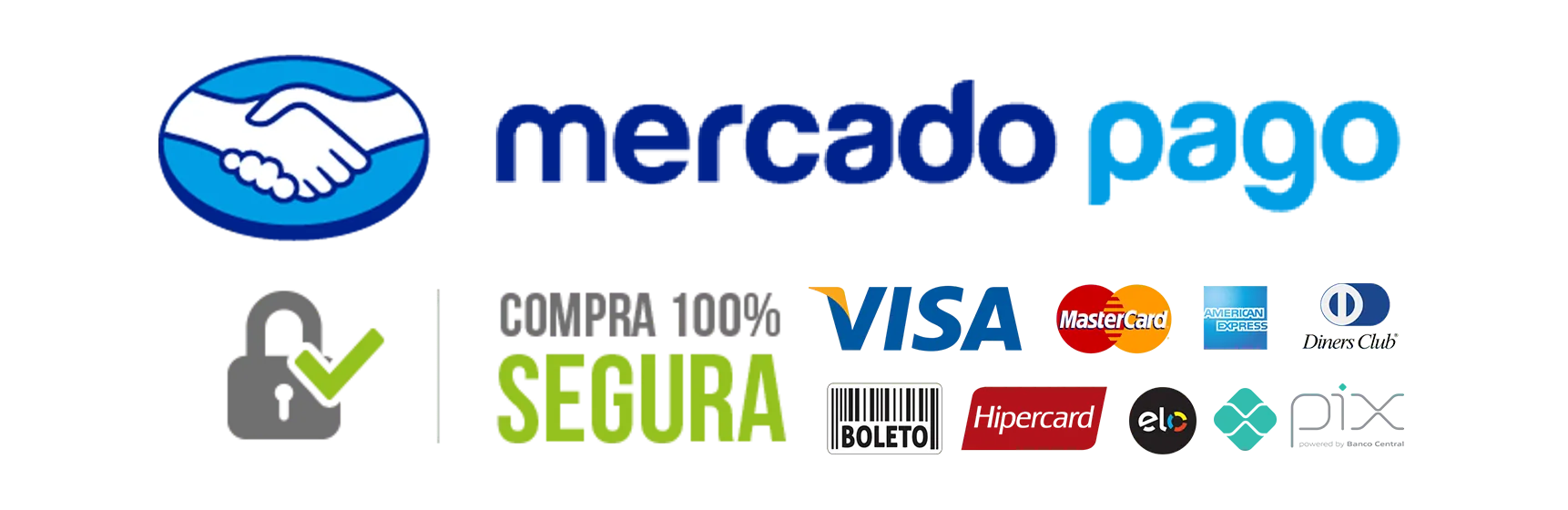 Selo de confiança Mercado Pago